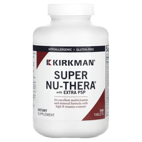 Kirkman Labs, Super Nu-Thera with Extra P5P, 540 Tablets – image 1