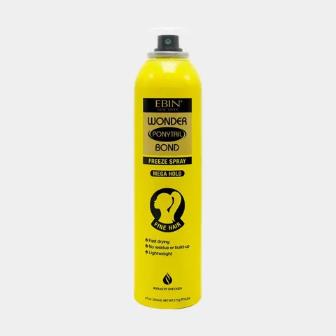 EBIN New York Wonder Ponytail Bond Freeze Spray Mega Hold – image 1