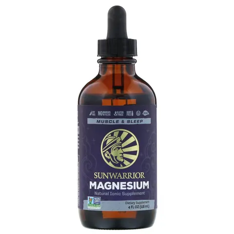 Sunwarrior, Magnesium, 4 fl oz (118 ml) – image 1