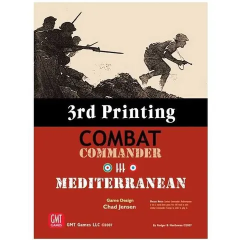 Combat Commander: Mediterranean 3rd Printing - Board Game – image 1