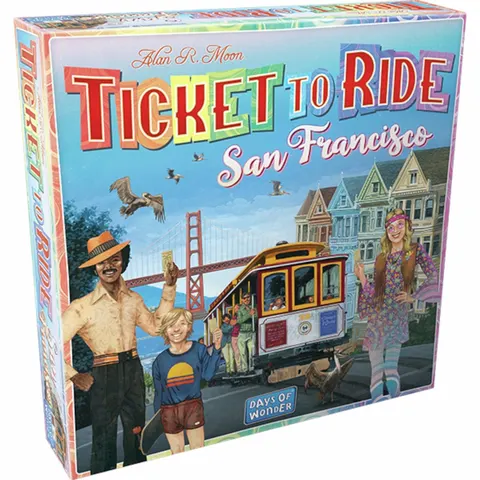 Ticket To Ride: San Francisco - Board Game – image 1