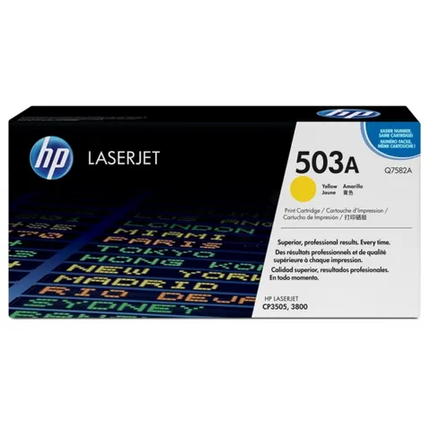 HP 503A (Q7582A) - Gelb - Toner – Bild 1
