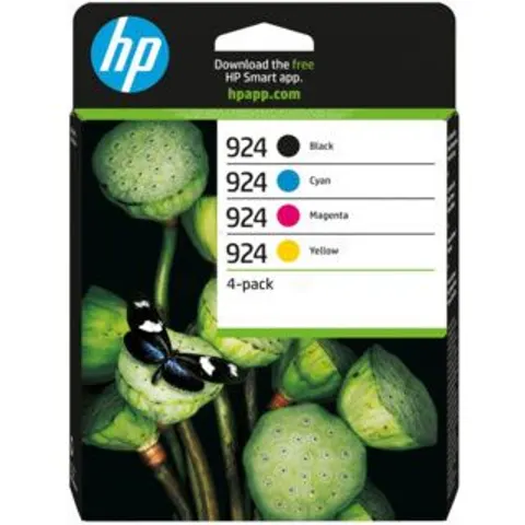 HP 924 (6C3Z1NE) - 4-farbig - Druckerpatrone - Multipack – 697526 – Bild 1