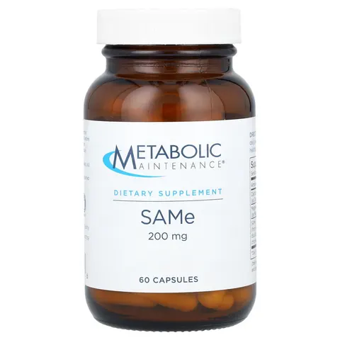 Metabolic Maintenance, SAMe, 200 mg, 60 Capsules – image 1