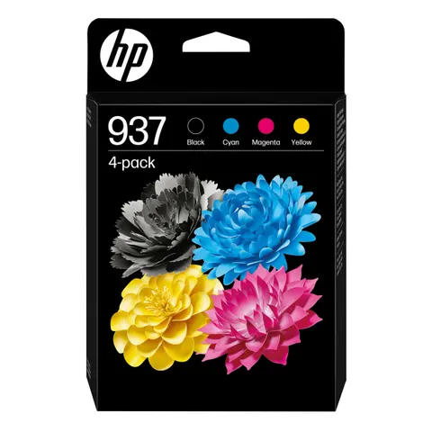 HP 937 CMYK Original Ink Cartridge 4-Pack – image 1