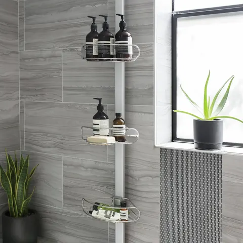 Simplehuman Duschregale auf verstellbarem Ständer – Bild 1