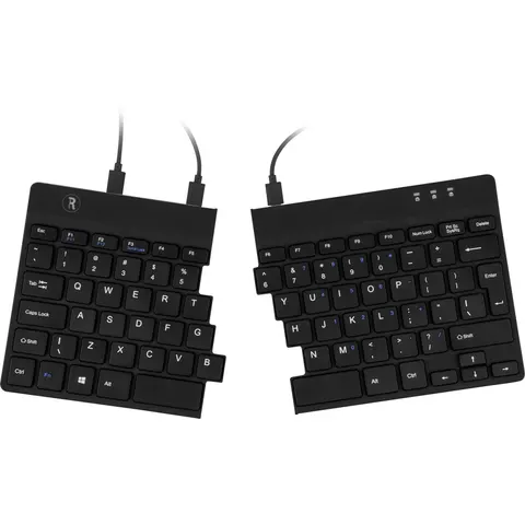 R-GO TOOLS R-GO SP-DEWIBL - Keyboard, USB, compact, ergonomic – image 1