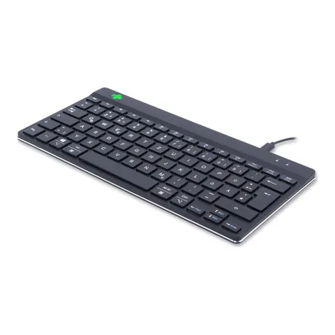 R-GO TOOLS R-GO CODEWDBL - Keyboard, USB, compact, ergonomic, black – image 1