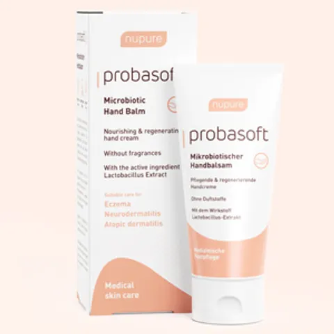 nupure probasoft Microbiotic Hand Balm 50 g Creme – Bild 1