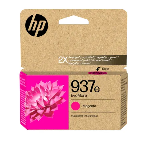 HP 937e Magenta Tintenpatrone EvoMore – Bild 1
