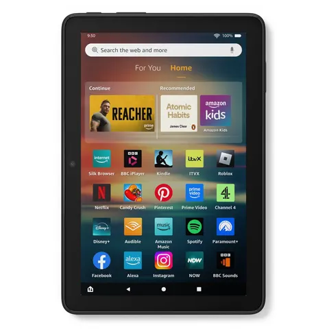 Amazon Fire HD 8 8 Inch 32GB Wi-Fi Tablet - Black – image 1