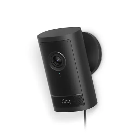 Ring Outdoor Camera Pro (Newest Gen) Plug-In Retinal 4k Security Camera - Black – image 1