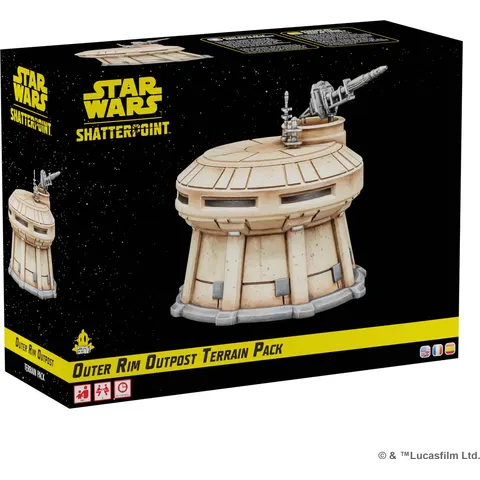 Star Wars Shatterpoint Outer Rim Outpost Terrain Pack - EN/FR/ES – afbeelding 1