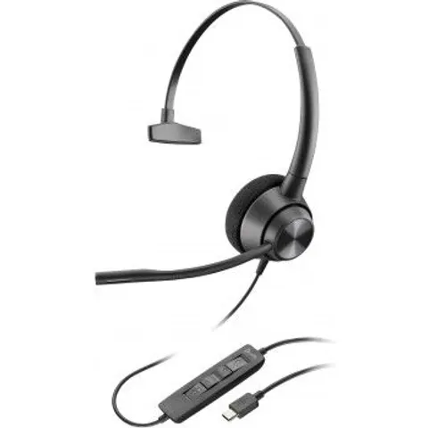 HP Poly EncorePro 310 USB-C Monoaural Headset TAA – Bild 1