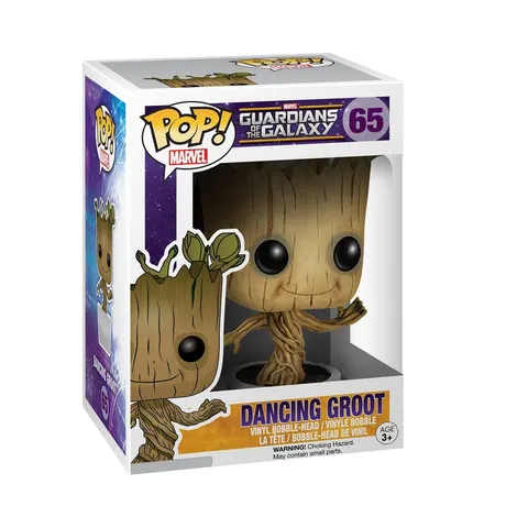 Funko POP Marvel GOTG Dancing Groot 4 inch Figure – image 1