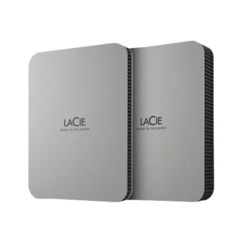 LaCie 1TB USB-C Mobile Hard Drive - Silver – image 1