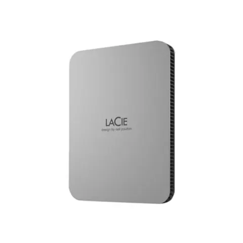 LaCie Mobile Drive Silber USB-C HDD 2TB – Moon Silver – Bild 1