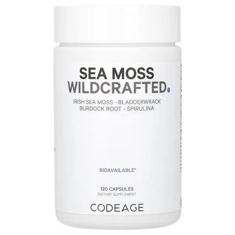 Codeage, Sea Moss, Wildcrafted, 120 Capsules – image 1