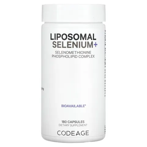 Codeage, Liposomal Selenium+, 180 Capsules – image 1
