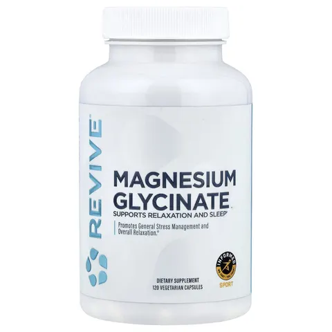 Revive, Magnesium Glycinate, 120 Vegetarian Capsules (100 mg per Capsule) – image 1