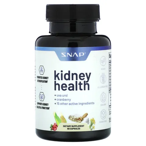 Snap Supplements, Kidney Health, 60 Capsules – image 1