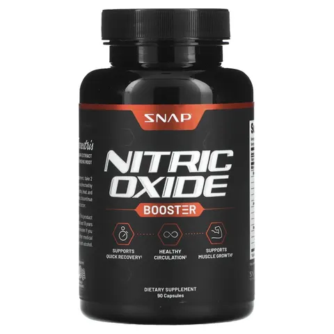 Snap Supplements, Nitric Oxide Booster, 90 Capsules – image 1