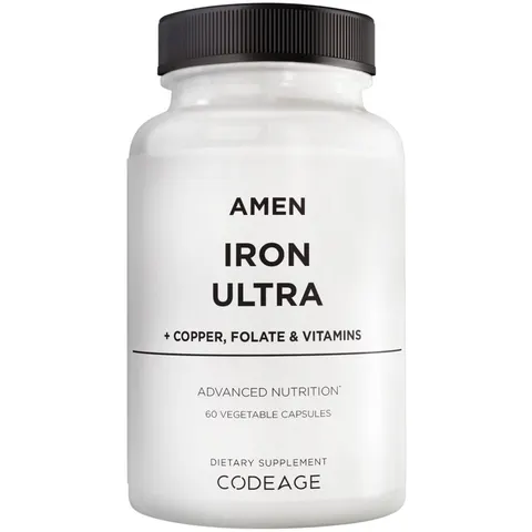 Codeage, Amen, Iron Ultra, 60 Vegetable Capsules – image 1