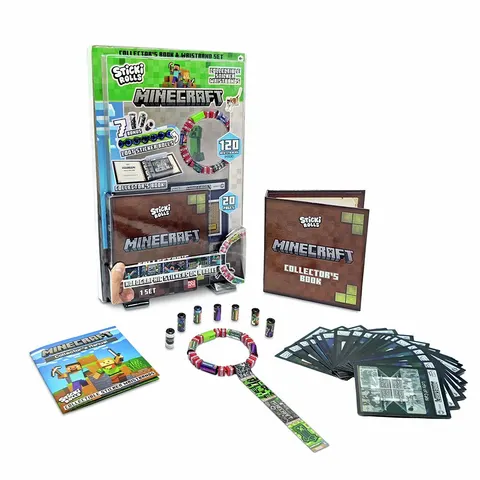 Sticki Rolls Minecraft Collectors Book – image 1