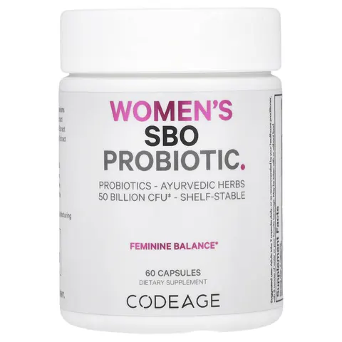 Codeage, Women's SBO Probiotic, 50 Billion CFU, 60 Capsules – image 1