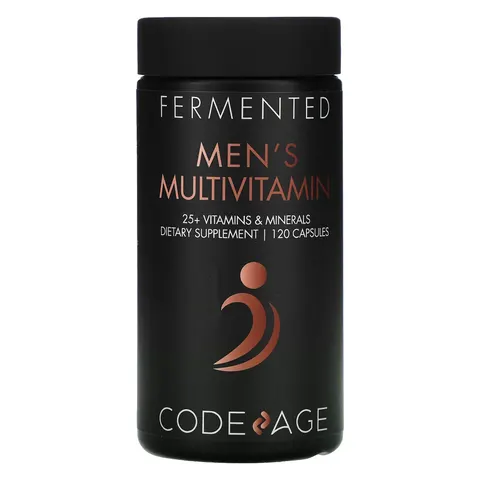 CodeAge, Fermented, Men's Multivitamin, 120 Capsules – image 1