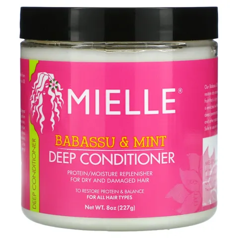 Mielle Babassu & Mint Deep Acondicionador 227g – imagen 1