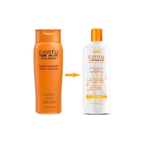 Cantu Moisturizing Cream Shampoo 400 ml – image 1