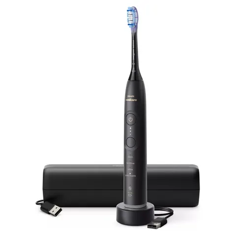 Philips 7100 Series Black Toothbrush with Charging Case – image 1