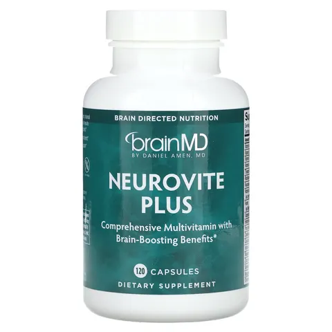 BrainMD, Neurovite Plus, 120 Capsules – image 1