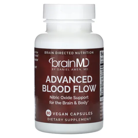 BrainMD, Advanced Blood Flow, 60 Vegan Capsules – image 1