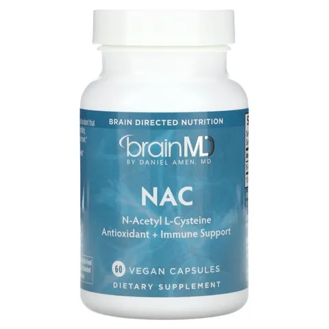 BrainMD, NAC , 60 Vegan Capsules – image 1