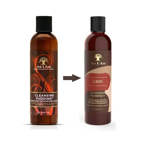As I Am Cleansing Pudding Champú Sin Sulfatos 237 ml – imagen 1