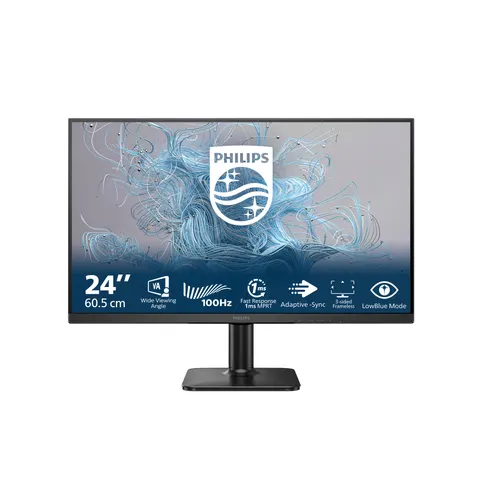 Monitor Profesional Philips 24E2N1100LB 23.8'/ Full HD/ Negro – imagen 1