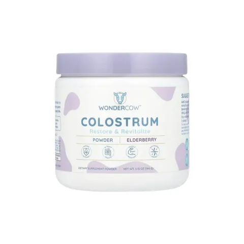 Colostrum Powder, Elderberry – image 1