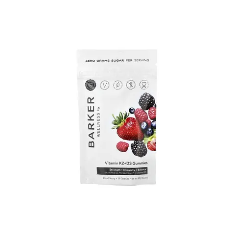 Vitamin K2 + D3 Gummies, Mixed Berry – image 1
