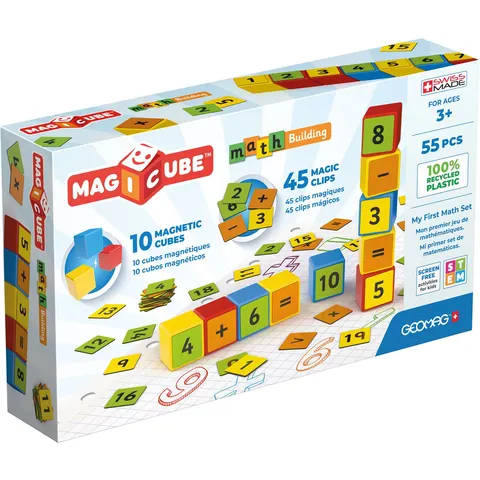 Geomag Magicube »Math Building Clips 55« – Bild 1