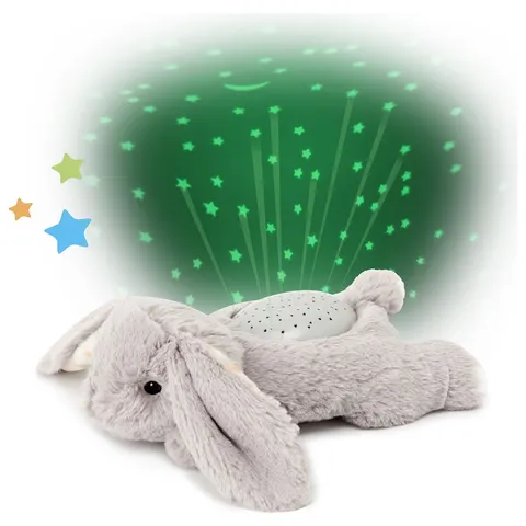 Cloud B Nachtlicht Projektor Dream Buddies – grau – Bild 1
