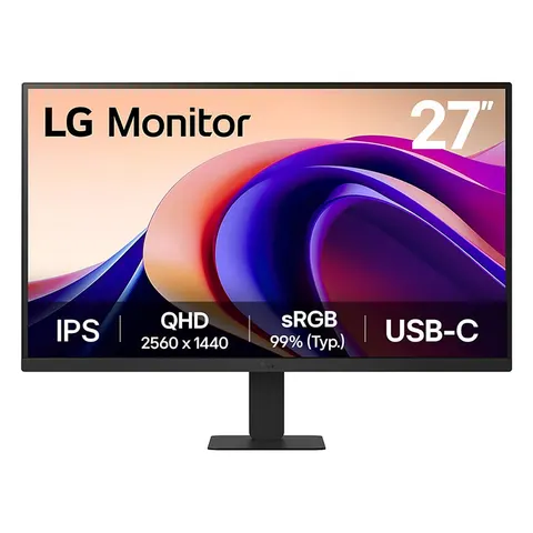 Monitor LG 27U631A-B 27'/ QHD/ Negro – imagen 1