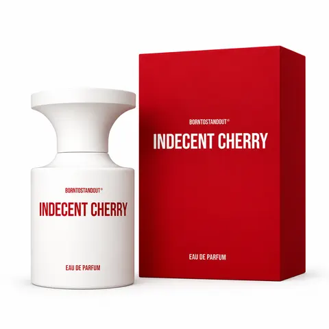 50ml BORNTOSTANDOUT Indecent Cherry Eau de Parfum – immagine 1