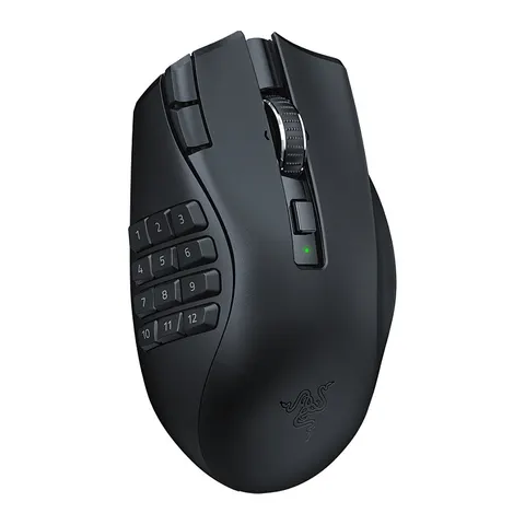 Razer Naga V2 HyperSpeed mouse – Schwarz – Bild 1