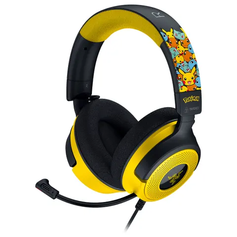 Razer Kraken V4 X Pokemon – Schwarz – Bild 1