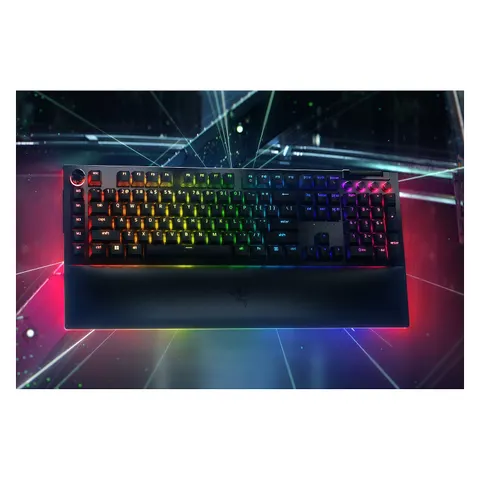 Razer BlackWidow V4 Pro keyboard – Schwarz – Bild 1