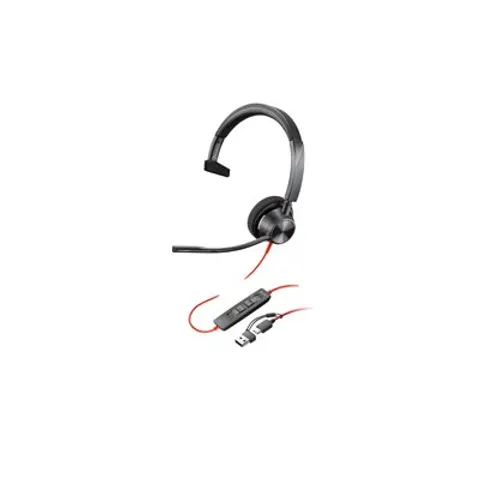 Poly Blackwire 3310 Mono Usb-c Headset cert. Microsoft Teams – zdjęcie 1