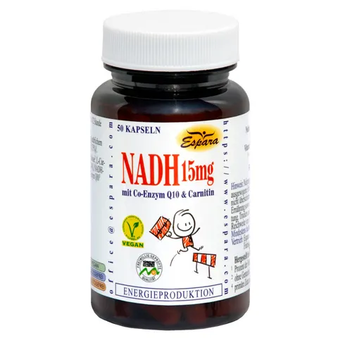 Espara NADH-15mg 50 St Kapseln – Bild 1