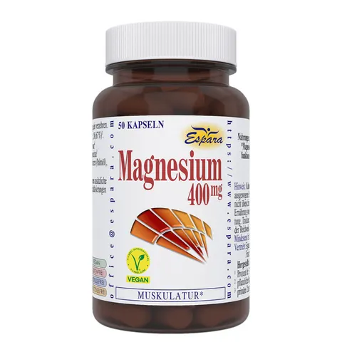 Espara Magnesium 400mg 50 St Kapseln – Bild 1